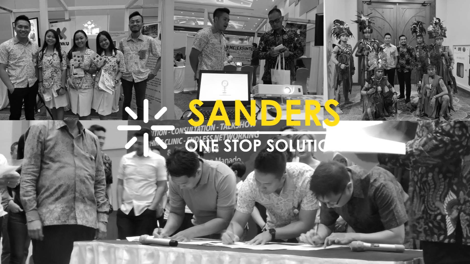 Sosialisasi Sanders di Manado